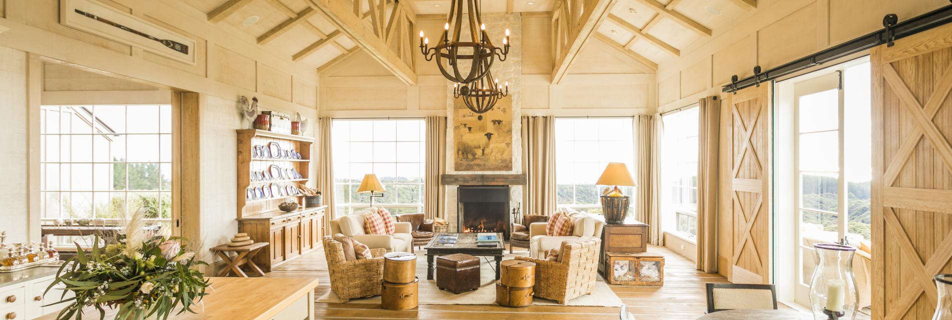 Cape Kidnappers Owners Cottage Open Plan Living 2